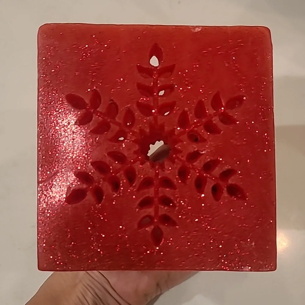 Snowflake Candle Holder